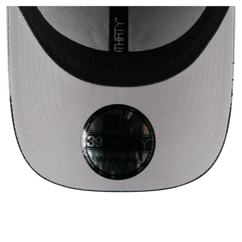 New York Yankees New Era Visor Paint Splatter 39THIRTY Flex Hat - MLB