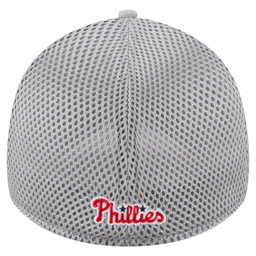 Philadelphia Phillies New Era Visor Paint Splatter 39THIRTY Flex Hat - MLB