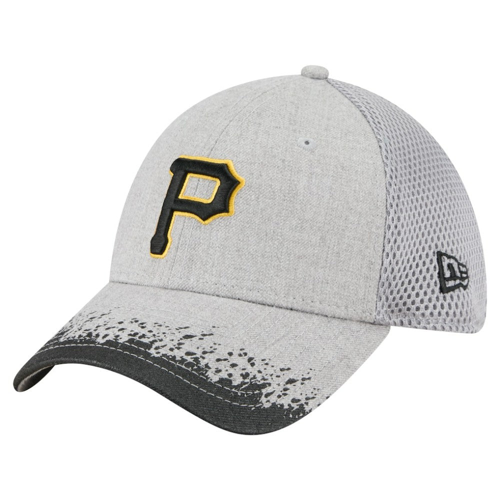 Pittsburgh Pirates New Era Visor Paint Splatter 39THIRTY Flex Hat - MLB