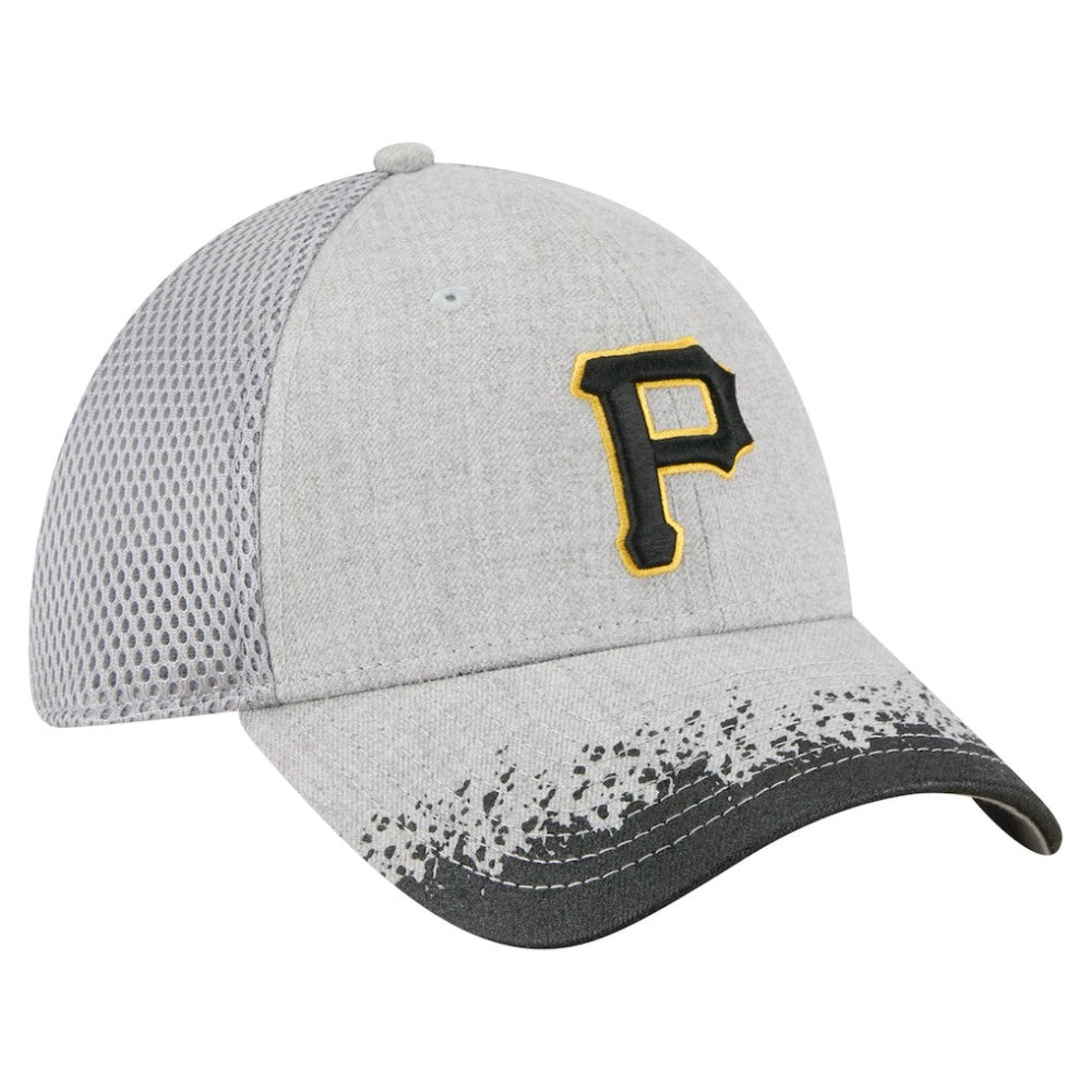 Pittsburgh Pirates New Era Visor Paint Splatter 39THIRTY Flex Hat - MLB