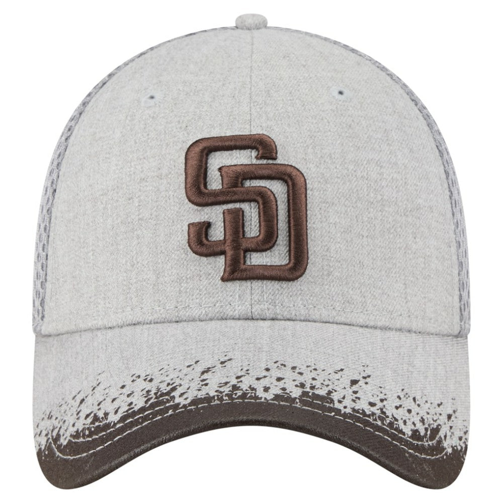 San Diego Padres New Era Visor Paint Splatter 39THIRTY Flex Hat - MLB