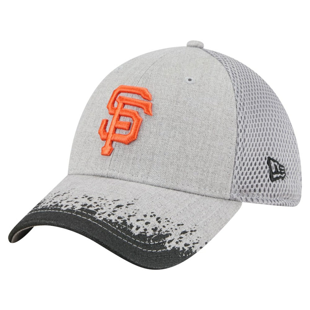 San Francisco Giants New Era Visor Paint Splatter 39THIRTY Flex Hat - MLB