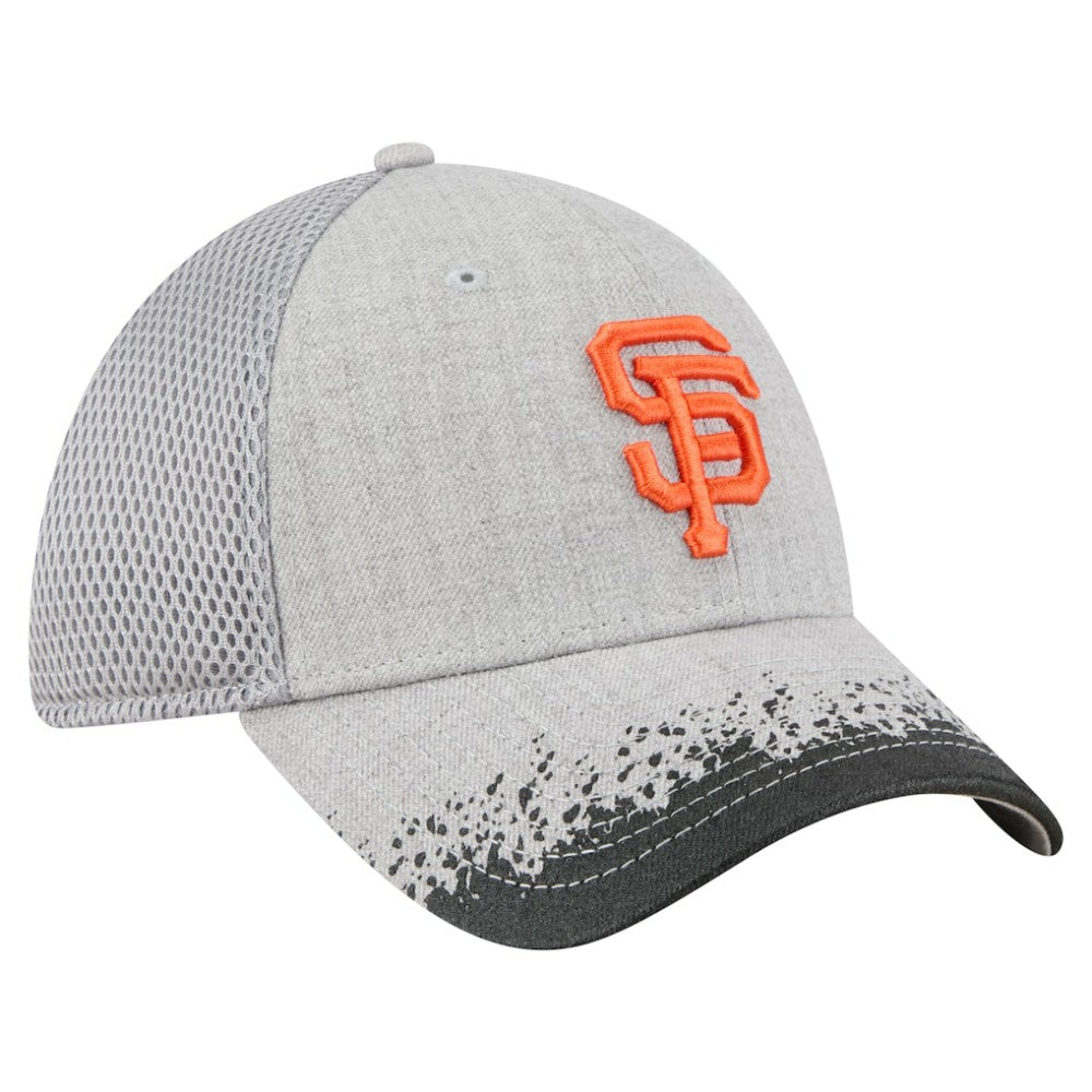 San Francisco Giants New Era Visor Paint Splatter 39THIRTY Flex Hat - MLB