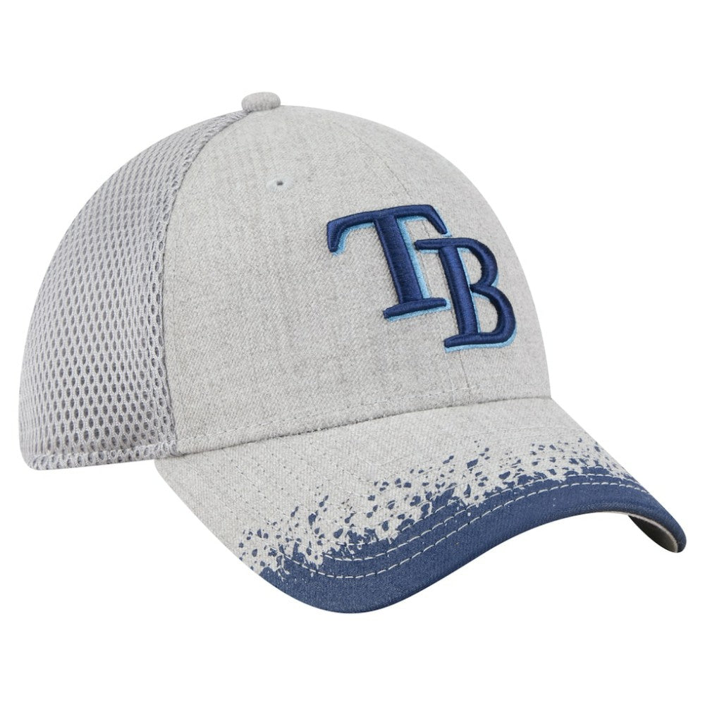 Tampa Bay Rays New Era Visor Paint Splatter 39THIRTY Flex Hat - MLB
