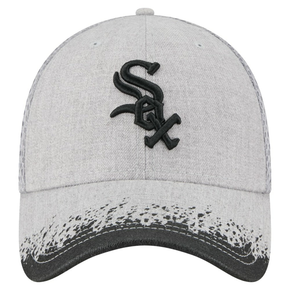 Chicago White Sox New Era Visor Paint Splatter 39THIRTY Flex Hat - MLB