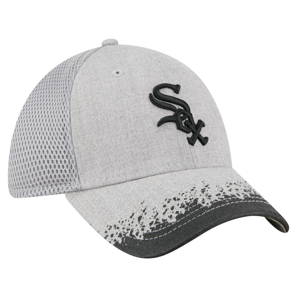 Chicago White Sox New Era Visor Paint Splatter 39THIRTY Flex Hat - MLB