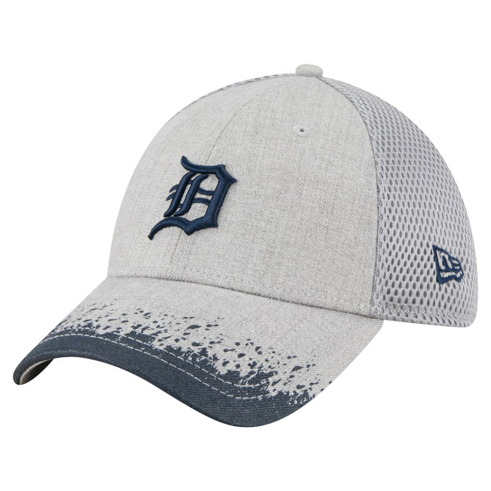 Detroit Tigers New Era Visor Paint Splatter 39THIRTY Flex Hat - MLB