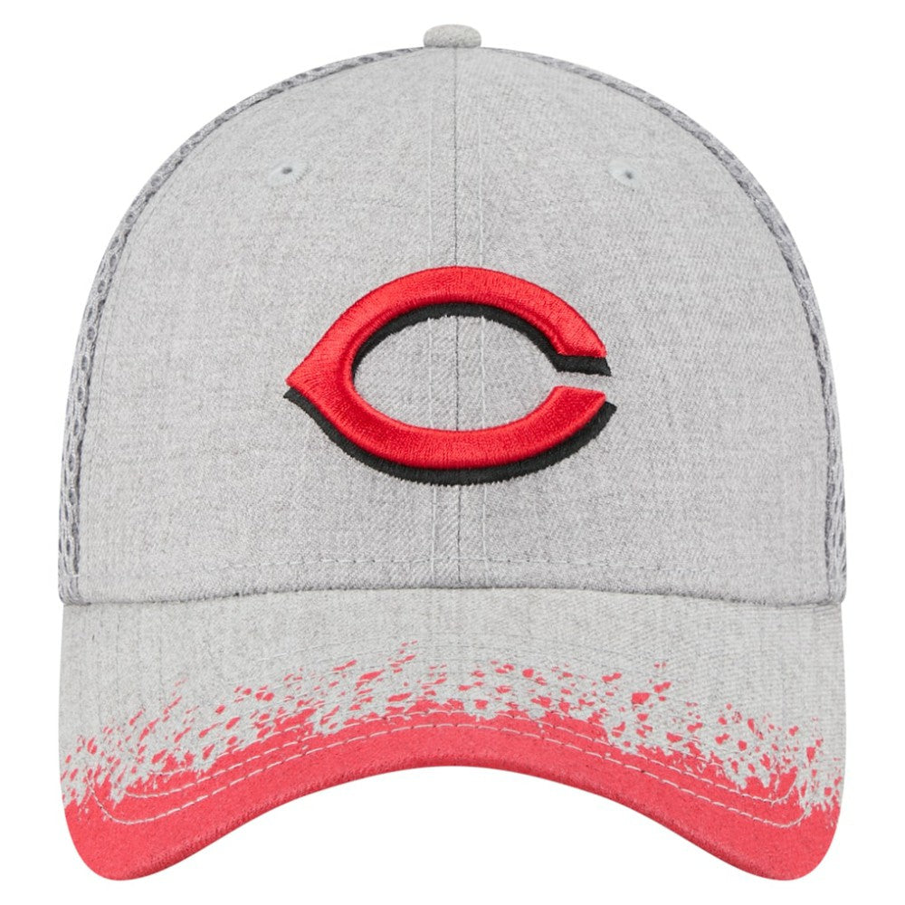 Cincinnati Reds New Era Visor Paint Splatter 39THIRTY Flex Hat - MLB