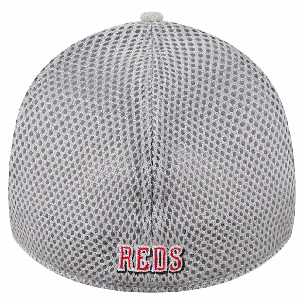 Cincinnati Reds New Era Visor Paint Splatter 39THIRTY Flex Hat - MLB