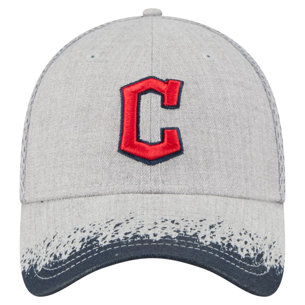 Cleveland Guardians New Era Visor Paint Splatter 39THIRTY Flex Hat - MLB