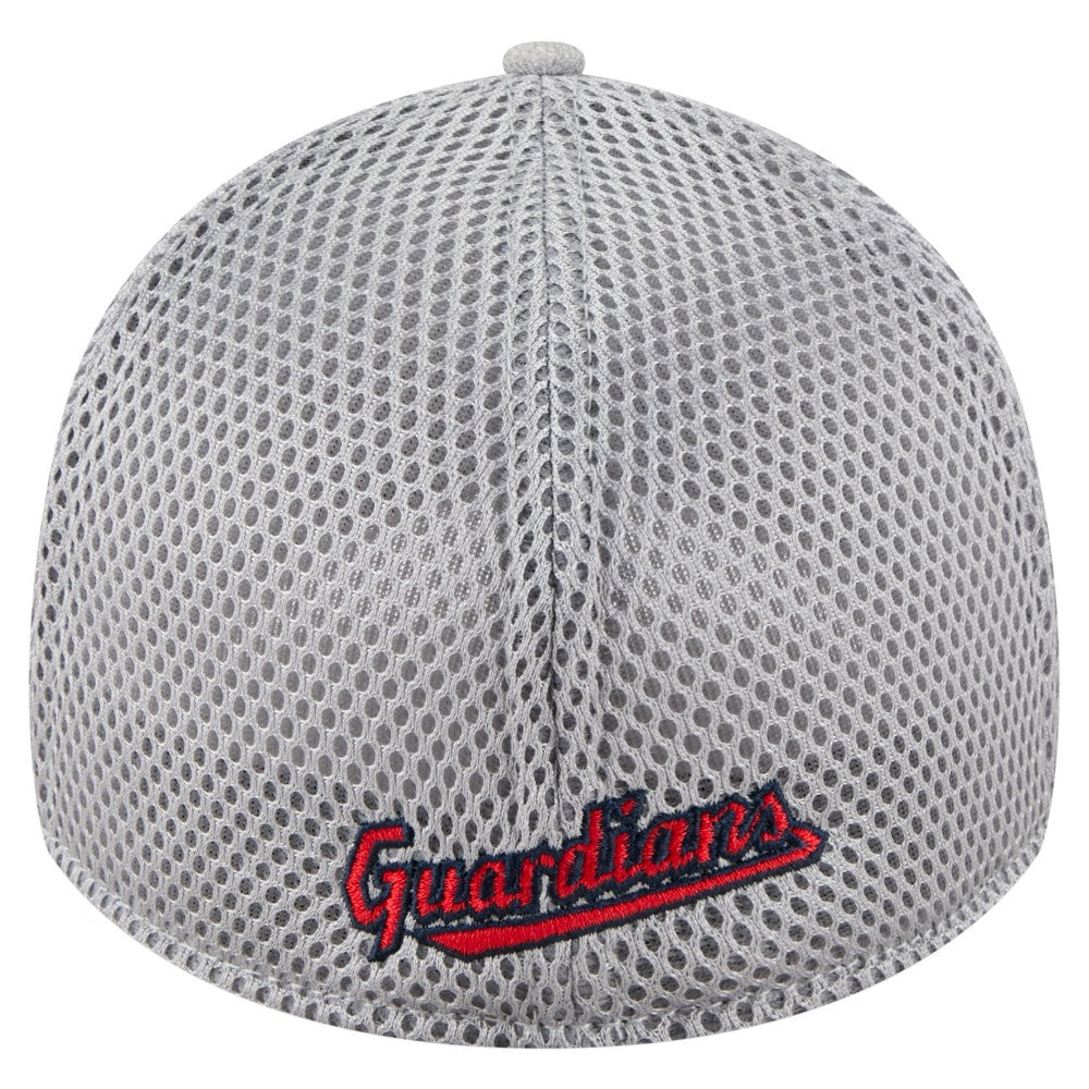 Cleveland Guardians New Era Visor Paint Splatter 39THIRTY Flex Hat - MLB