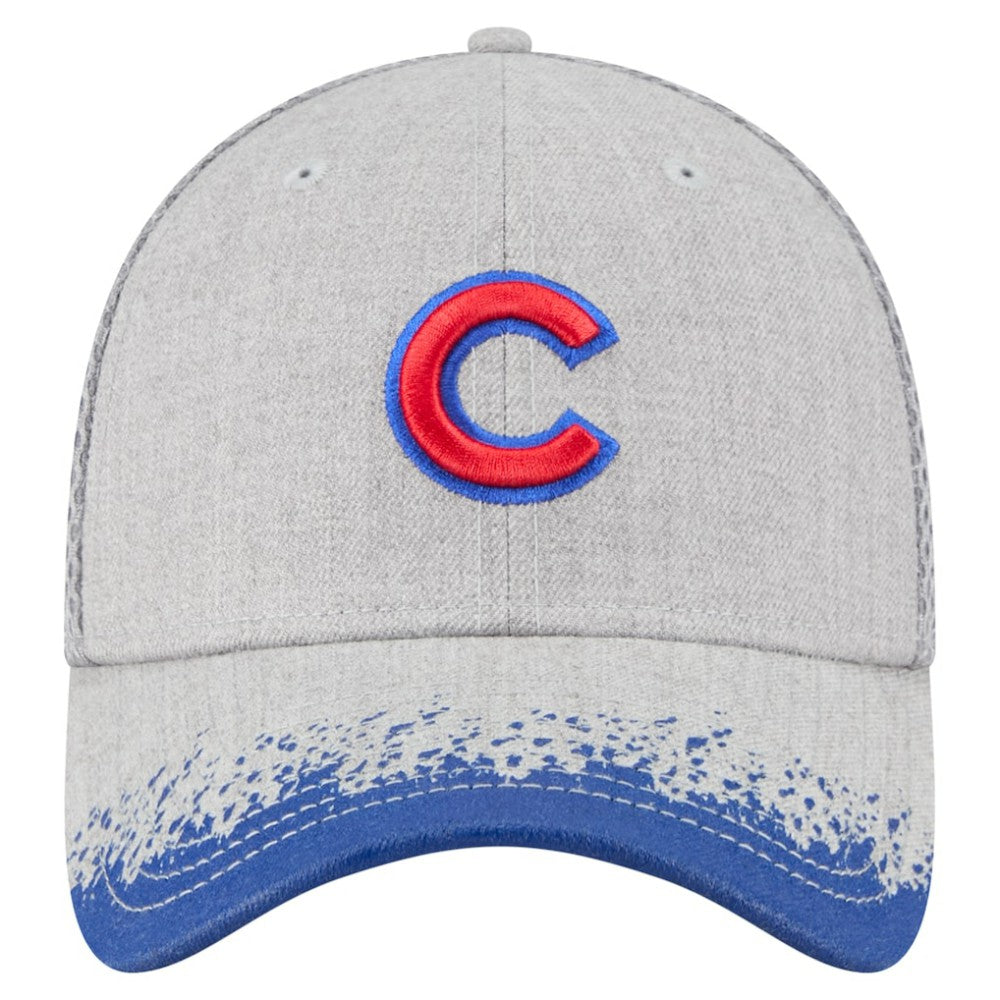 Chicago Cubs New Era Visor Paint Splatter 39THIRTY Flex Hat - MLB