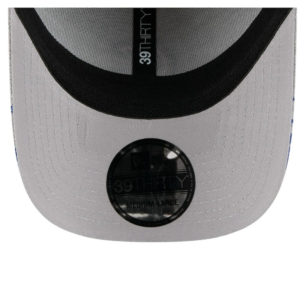 Chicago Cubs New Era Visor Paint Splatter 39THIRTY Flex Hat - MLB