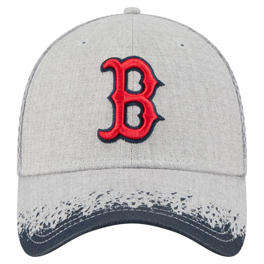 Boston Red Sox New Era Visor Paint Splatter 39THIRTY Flex Hat - MLB