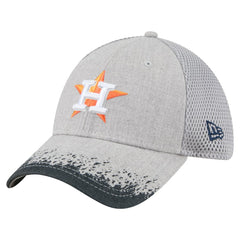 Houston Astros New Era Visor Paint Splatter 39THIRTY Flex Hat - MLB