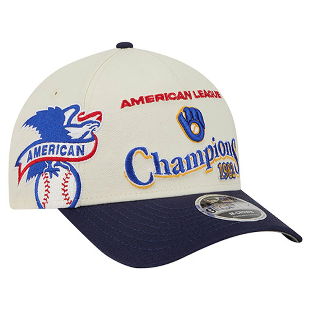 Milwaukee Brewers New Era World Series 9FORTY M-Crown Adjustable Hat - MLB