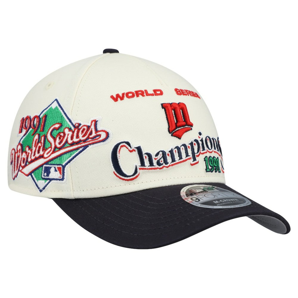 Minnesota Twins New Era World Series 9FORTY M-Crown Adjustable Hat - MLB