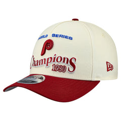 Philadelphia Phillies New Era World Series 9FORTY M-Crown A-Frame Adjustable Hat - MLB