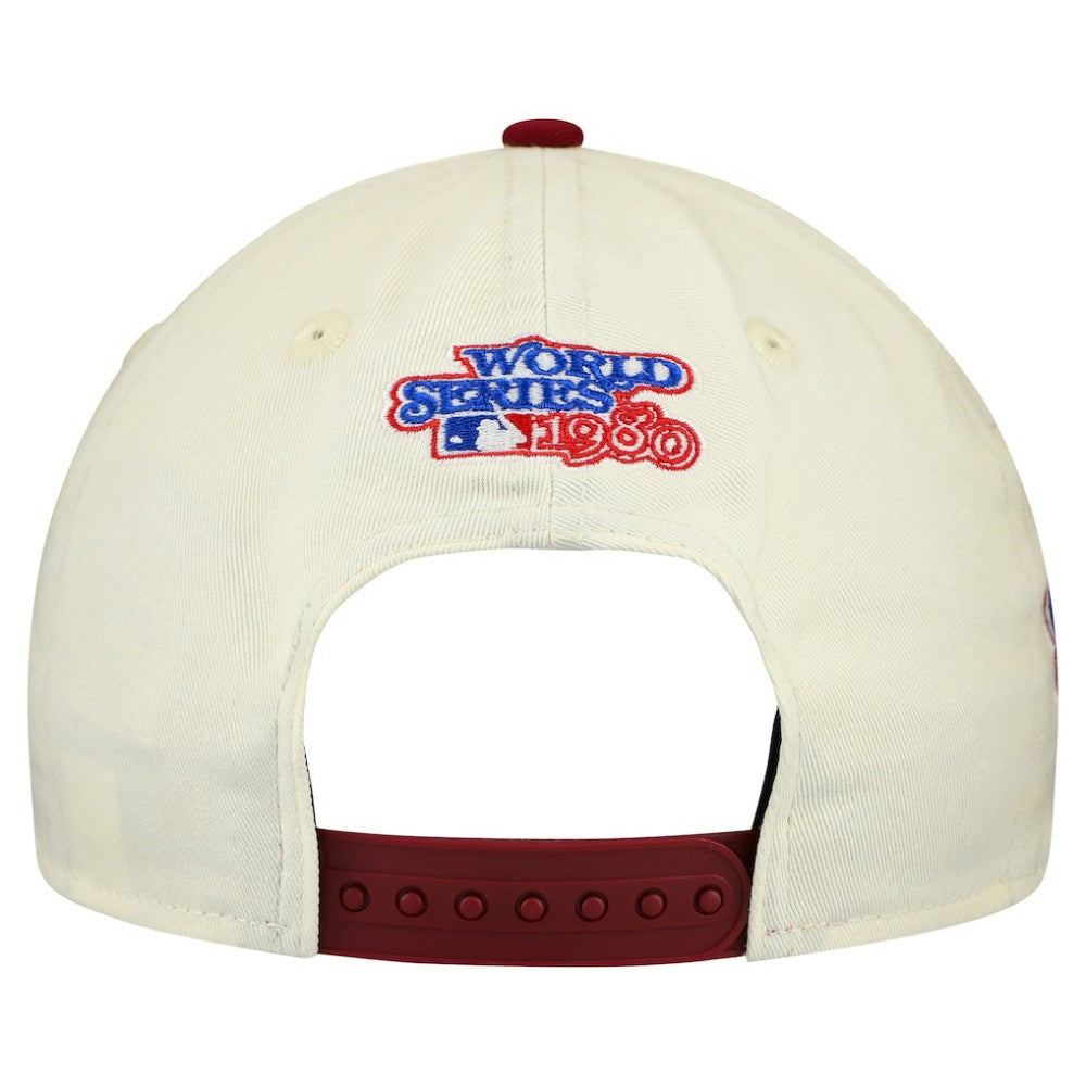 Philadelphia Phillies New Era World Series 9FORTY M-Crown A-Frame Adjustable Hat - MLB