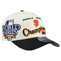 San Francisco Giants New Era World Series 9FORTY M-Crown A-Frame Adjustable Hat - MLB