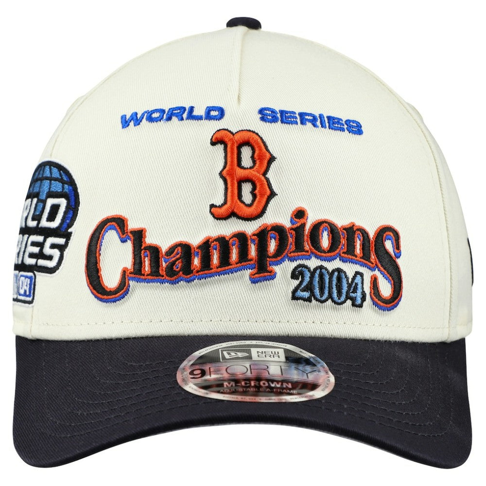 Boston Red Sox New Era World Series 9FORTY M-Crown A-Frame Adjustable Hat - MLB