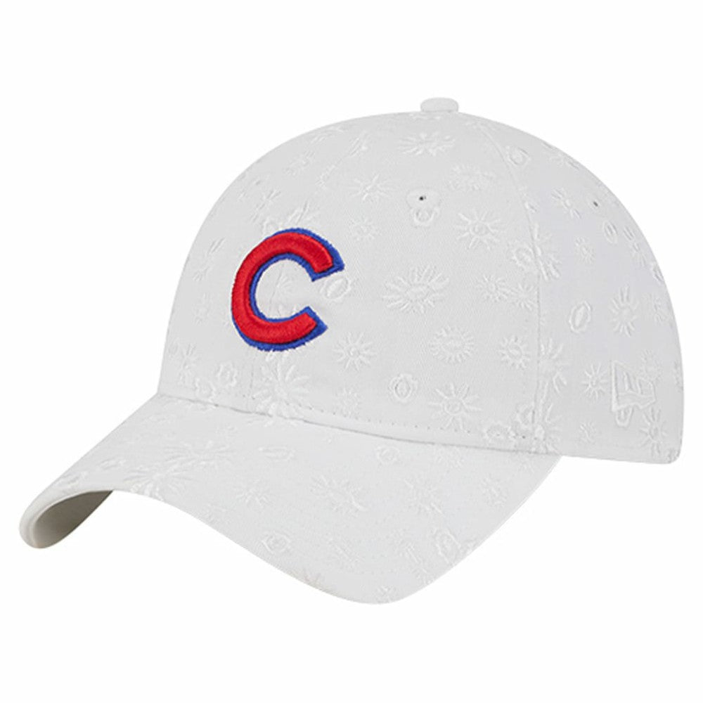 Chicago Cubs New Era Women's Floral Mesh 9TWENTY Adjustable Hat - MLB