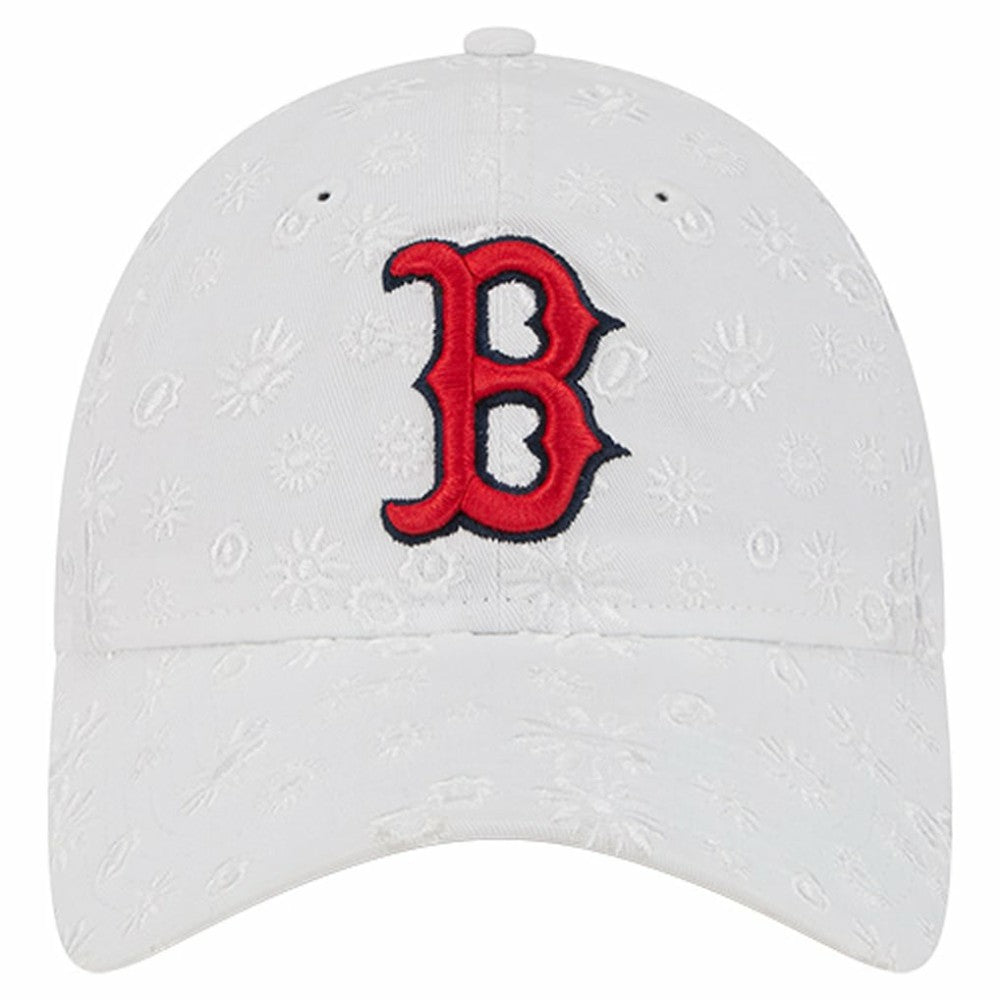 Boston Red Sox New Era Women's Floral Mesh 9TWENTY Adjustable Hat - MLB