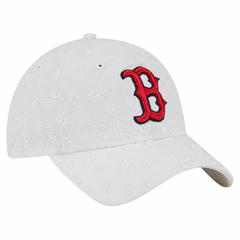 Boston Red Sox New Era Women's Floral Mesh 9TWENTY Adjustable Hat - MLB