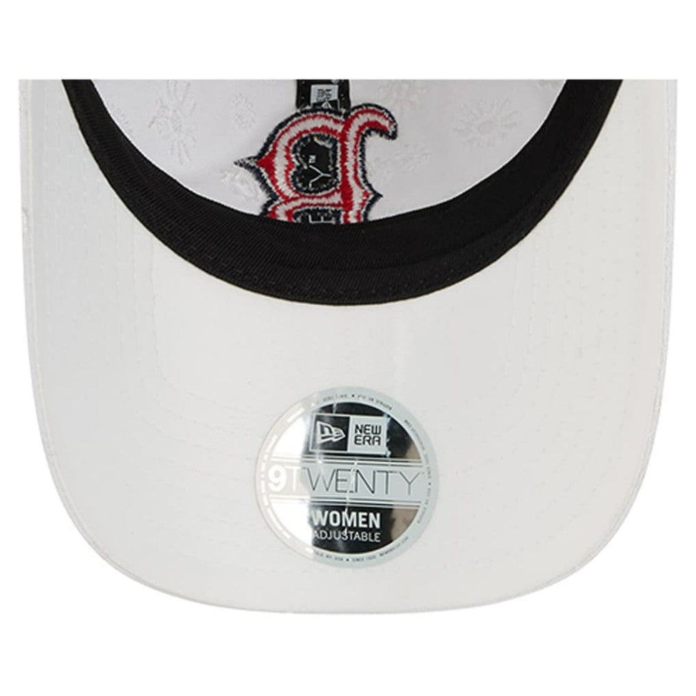 Boston Red Sox New Era Women's Floral Mesh 9TWENTY Adjustable Hat - MLB