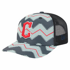 Cleveland Guardians New Era Aztec Denim 9SEVENTY Adjustable Hat - MLB
