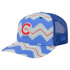 Chicago Cubs New Era Aztec Denim 9SEVENTY Adjustable Hat - MLB