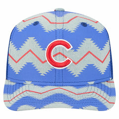 Chicago Cubs New Era Aztec Denim 9SEVENTY Adjustable Hat - MLB