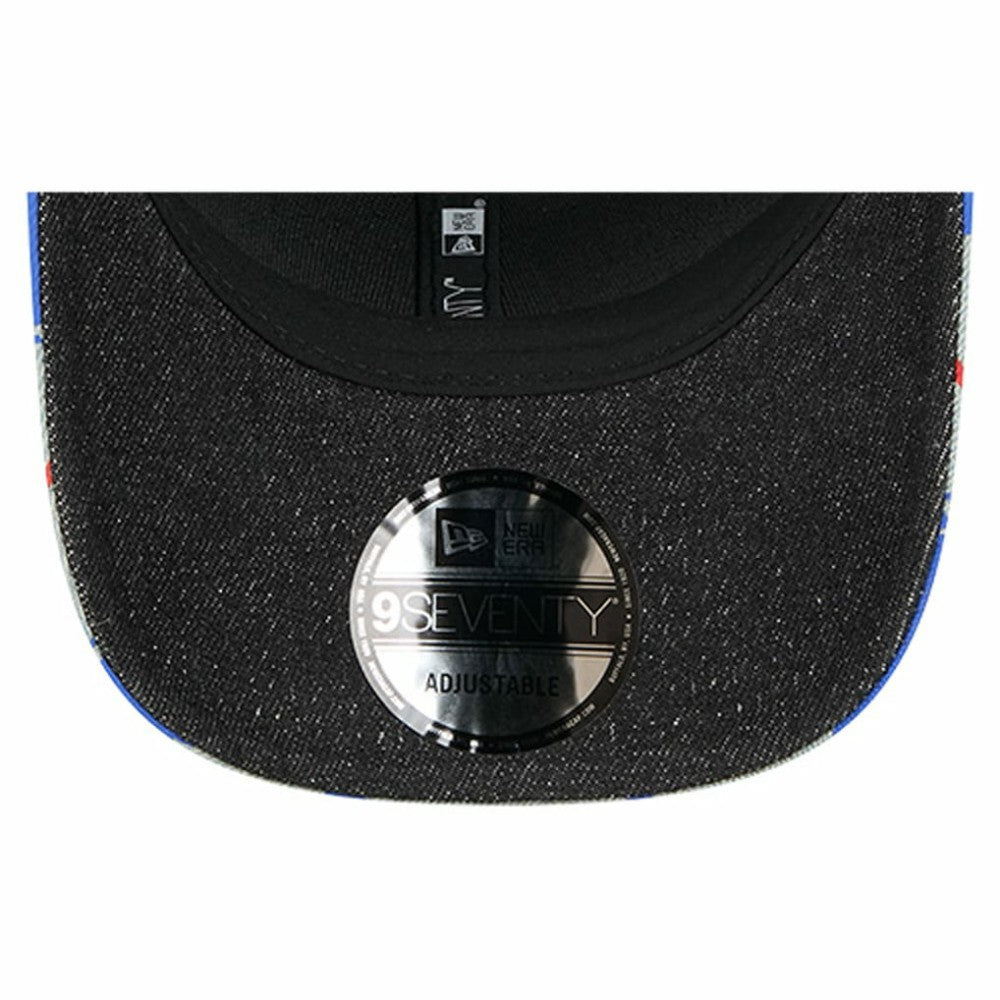 Chicago Cubs New Era Aztec Denim 9SEVENTY Adjustable Hat - MLB