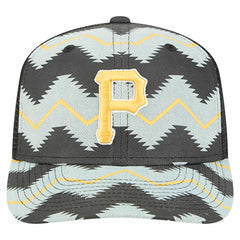 Pittsburgh Pirates New Era Aztec Denim 9SEVENTY Adjustable Hat - MLB