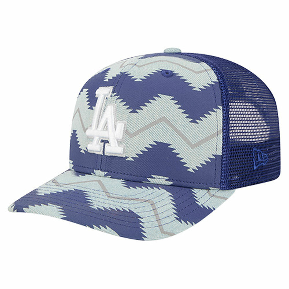 Los Angeles Dodgers New Era Aztec Denim 9SEVENTY Adjustable Hat - MLB