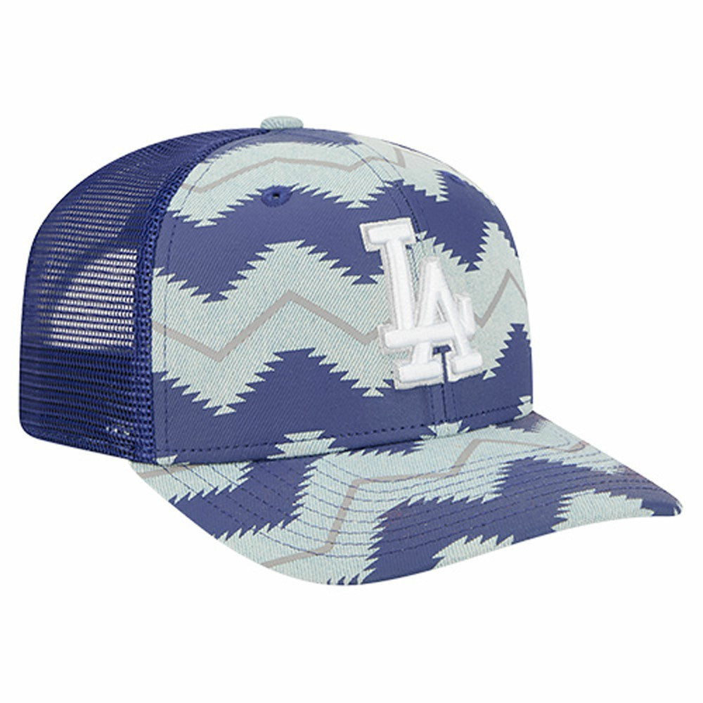 Los Angeles Dodgers New Era Aztec Denim 9SEVENTY Adjustable Hat - MLB