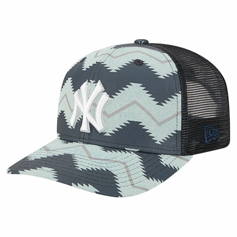 New York Yankees New Era Aztec Denim 9SEVENTY Adjustable Hat - MLB