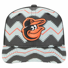Baltimore Orioles New Era Aztec Denim 9SEVENTY Adjustable Hat - MLB