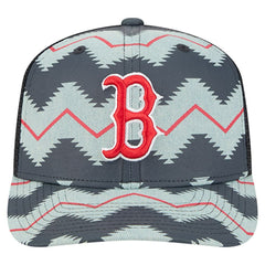 Boston Red Sox New Era Aztec Denim 9SEVENTY Adjustable Hat - MLB