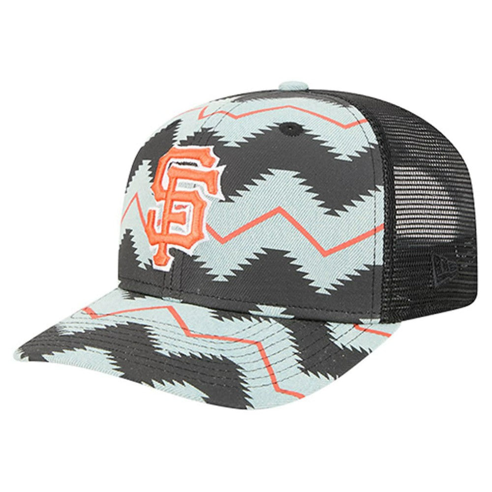 San Francisco Giants New Era Aztec Denim 9SEVENTY Adjustable Hat - MLB