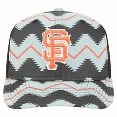 San Francisco Giants New Era Aztec Denim 9SEVENTY Adjustable Hat - MLB