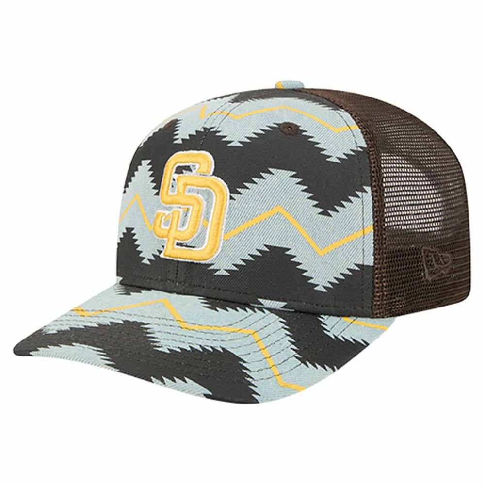 San Diego Padres New Era Aztec Denim 9SEVENTY Adjustable Hat - MLB