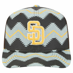 San Diego Padres New Era Aztec Denim 9SEVENTY Adjustable Hat - MLB