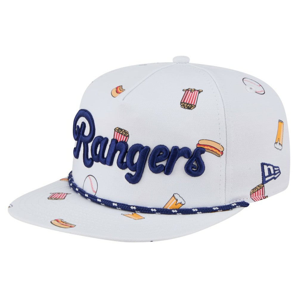 Texas Rangers New Era Team Cheer Rope 19TWENTY Adjustable Hat - MLB