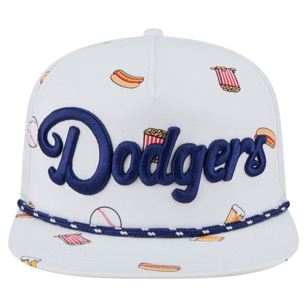 Los Angeles Dodgers New Era Team Cheer Rope 19TWENTY Adjustable Hat - MLB
