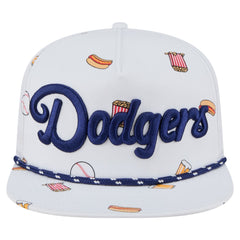 Los Angeles Dodgers New Era Team Cheer Rope 19TWENTY Adjustable Hat - MLB