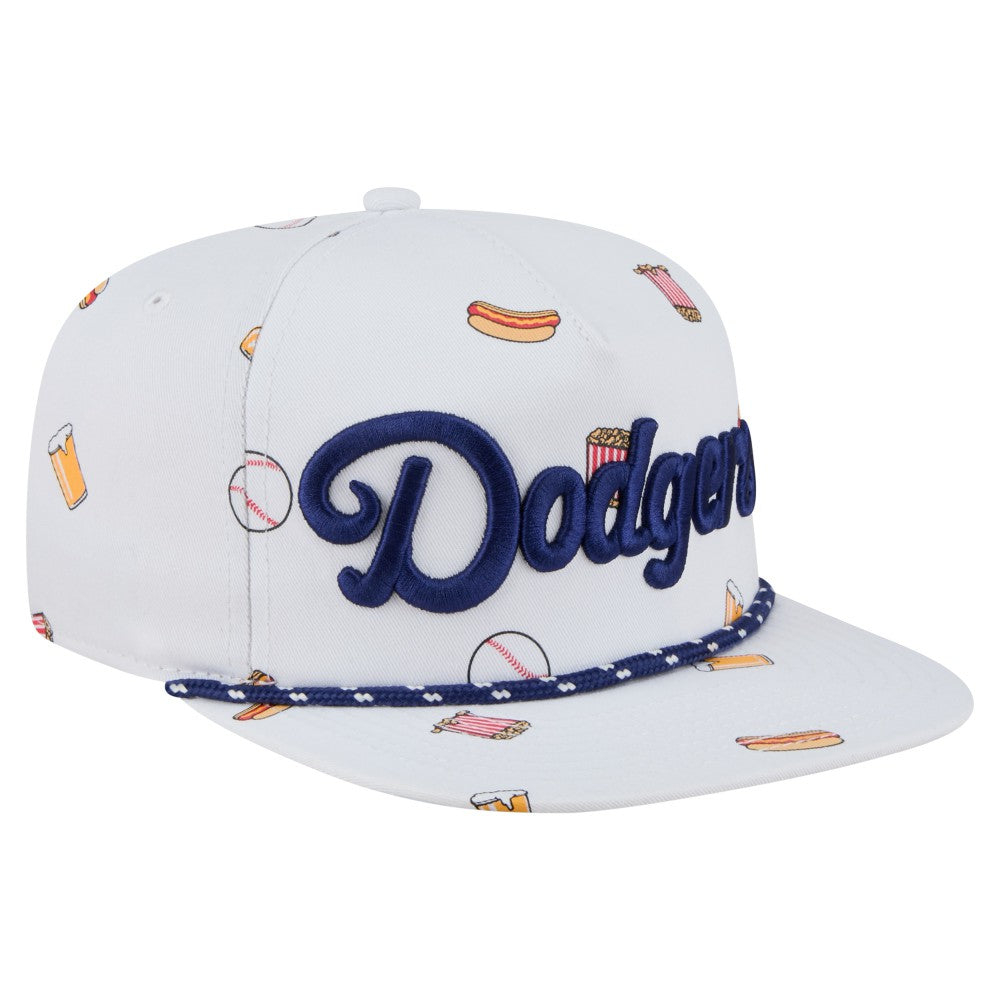Los Angeles Dodgers New Era Team Cheer Rope 19TWENTY Adjustable Hat - MLB
