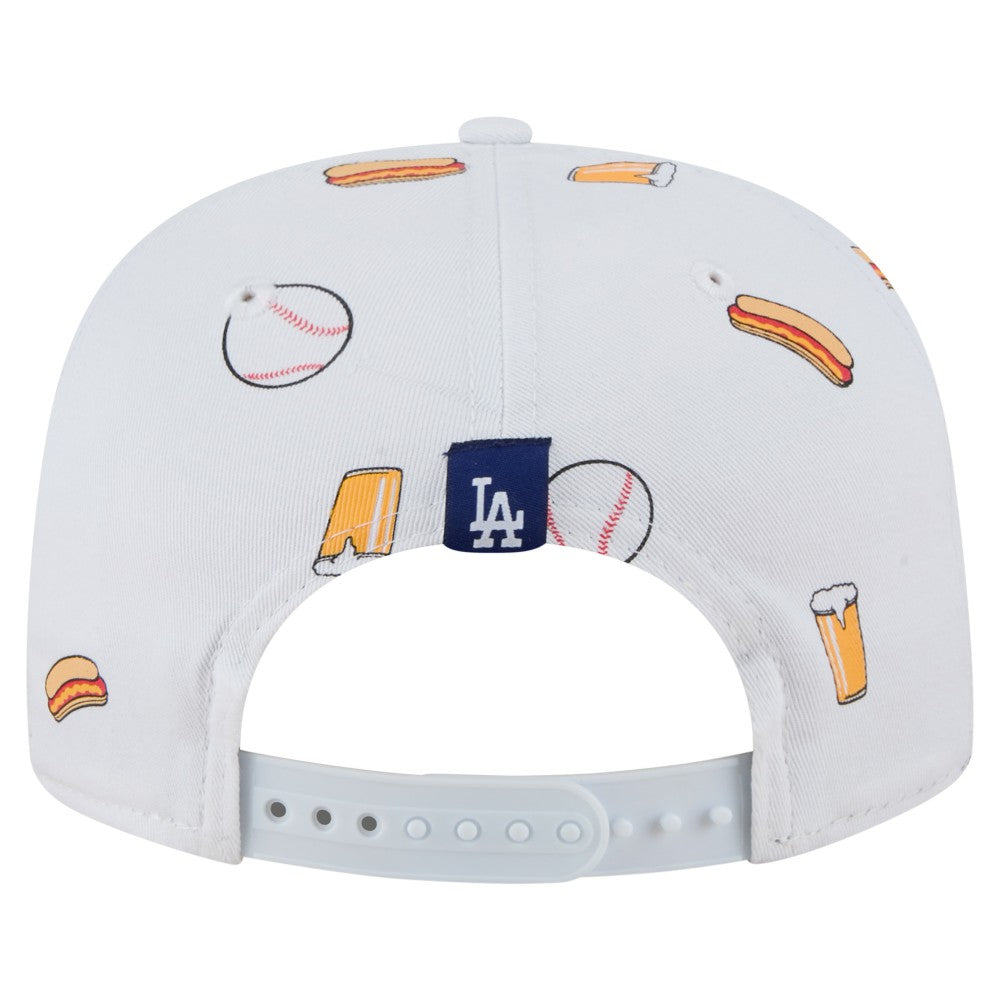 Los Angeles Dodgers New Era Team Cheer Rope 19TWENTY Adjustable Hat - MLB