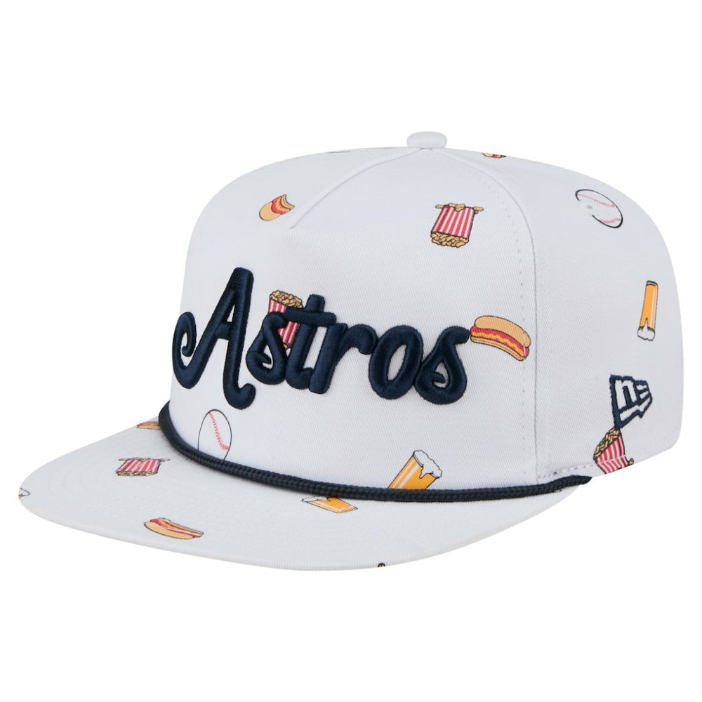 Houston Astros New Era Team Cheer Rope 19TWENTY Adjustable Hat - MLB