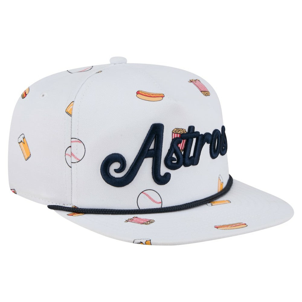 Houston Astros New Era Team Cheer Rope 19TWENTY Adjustable Hat - MLB